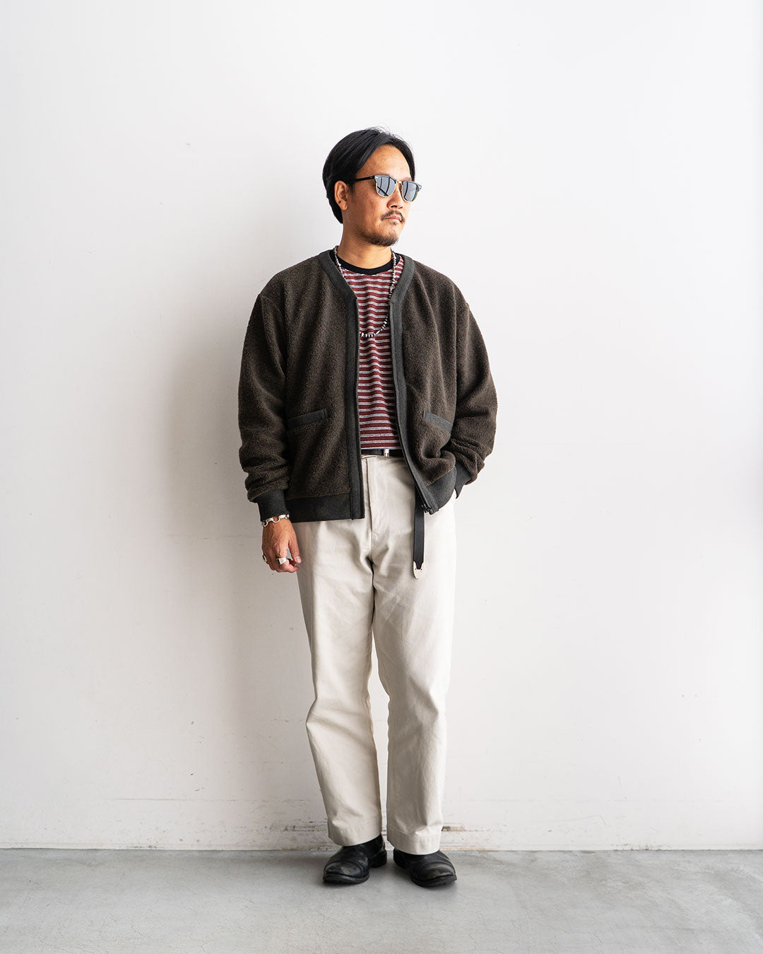 着用モデル 身長175cm 体重69kg / 着用サイズ M