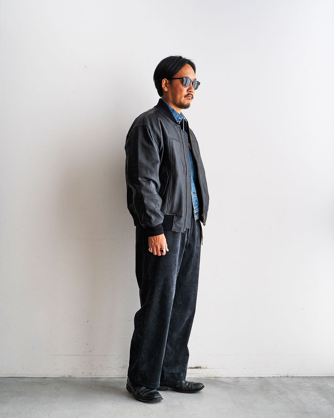 着用モデル 身長175cm 体重69kg / 着用サイズ 1