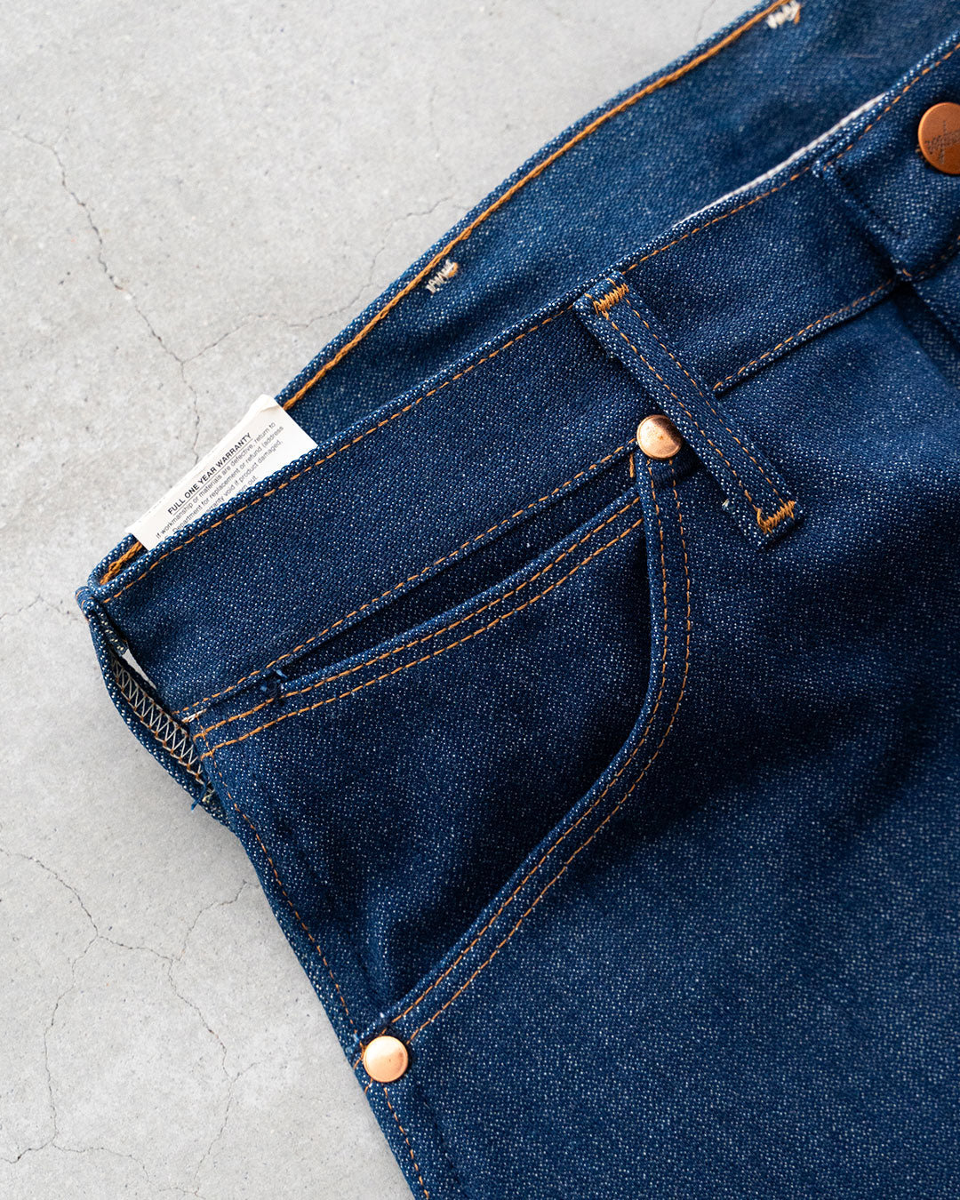 【DEADSTOCK】90s Wrangler 13MWZ Denim Pants "Made In USA"