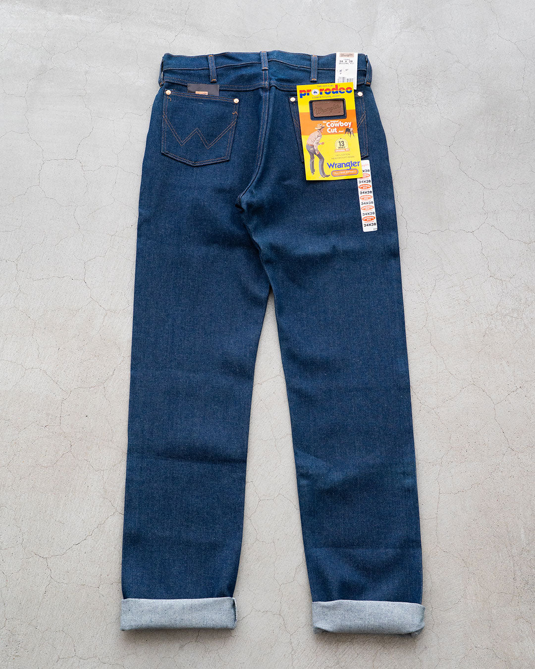 【DEADSTOCK】90s Wrangler 13MWZ Denim Pants "Made In USA"
