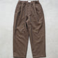 【STILL BY HAND】Deep 1Tuck Poly/Cotton Pants