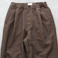 【STILL BY HAND】Deep 1Tuck Poly/Cotton Pants