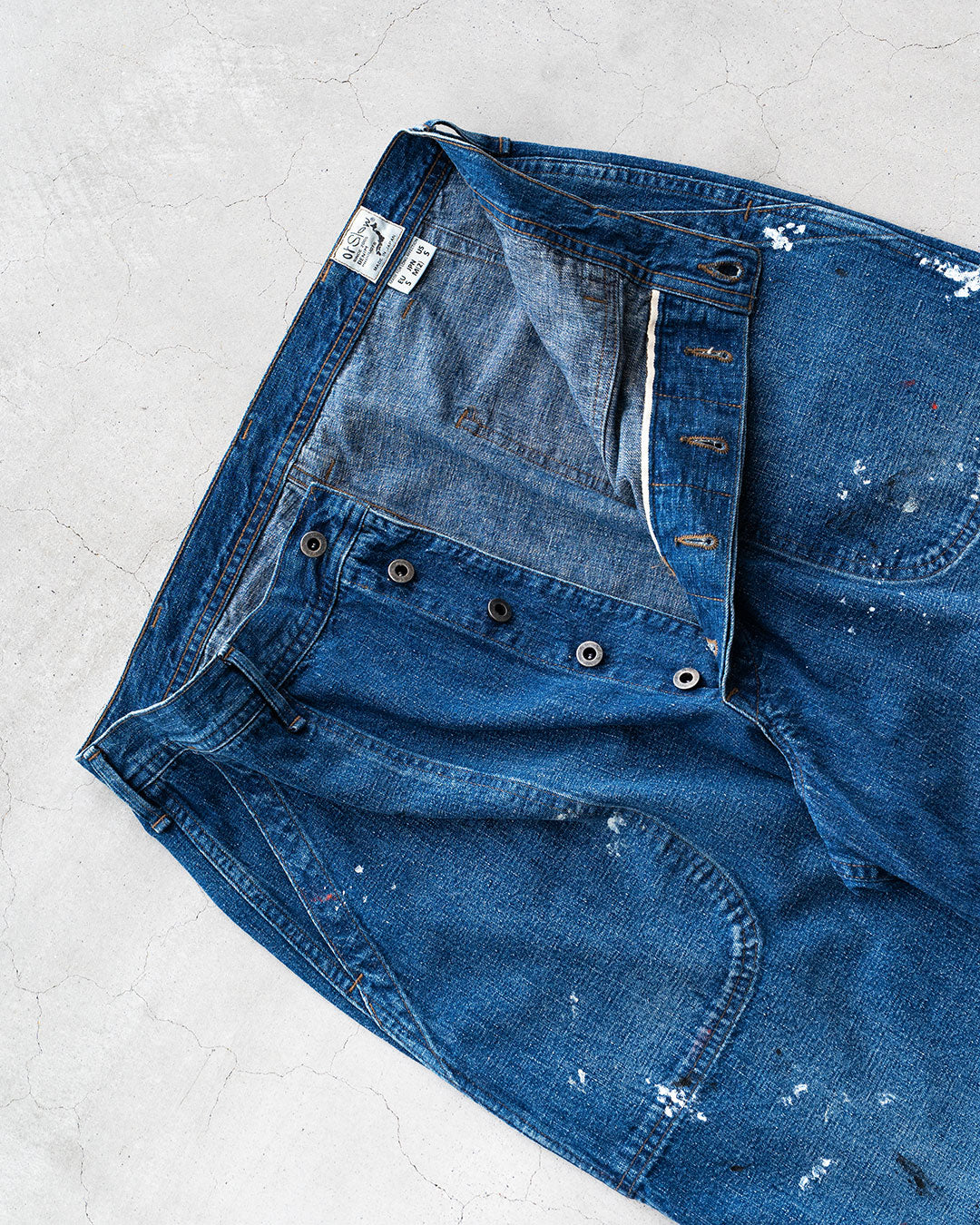 【orslow】US Navy Utility Pants 『Vintage Fade & Paint』