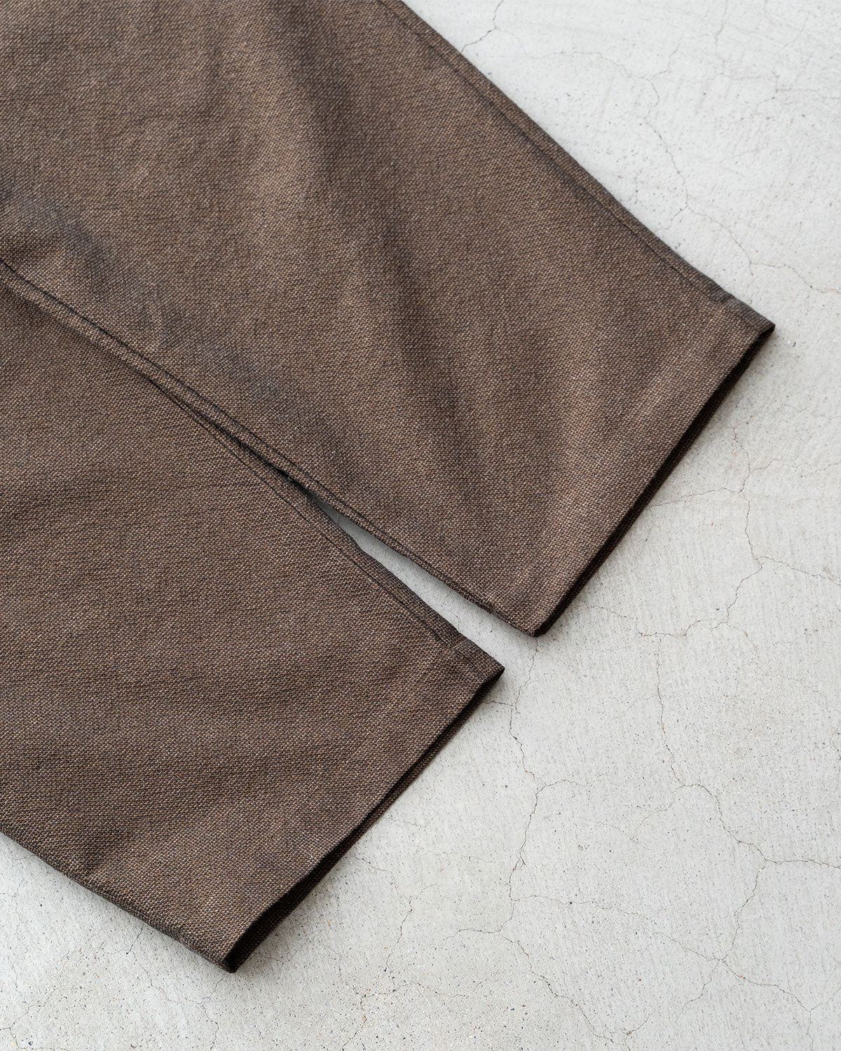 【STILL BY HAND】Deep 1Tuck Poly/Cotton Pants