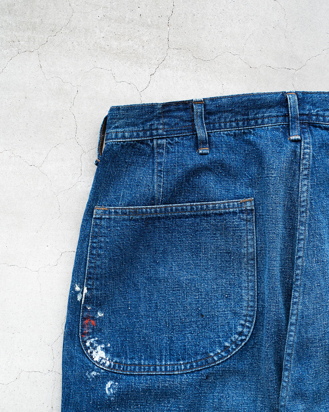 【orslow】US Navy Utility Pants 『Vintage Fade & Paint』