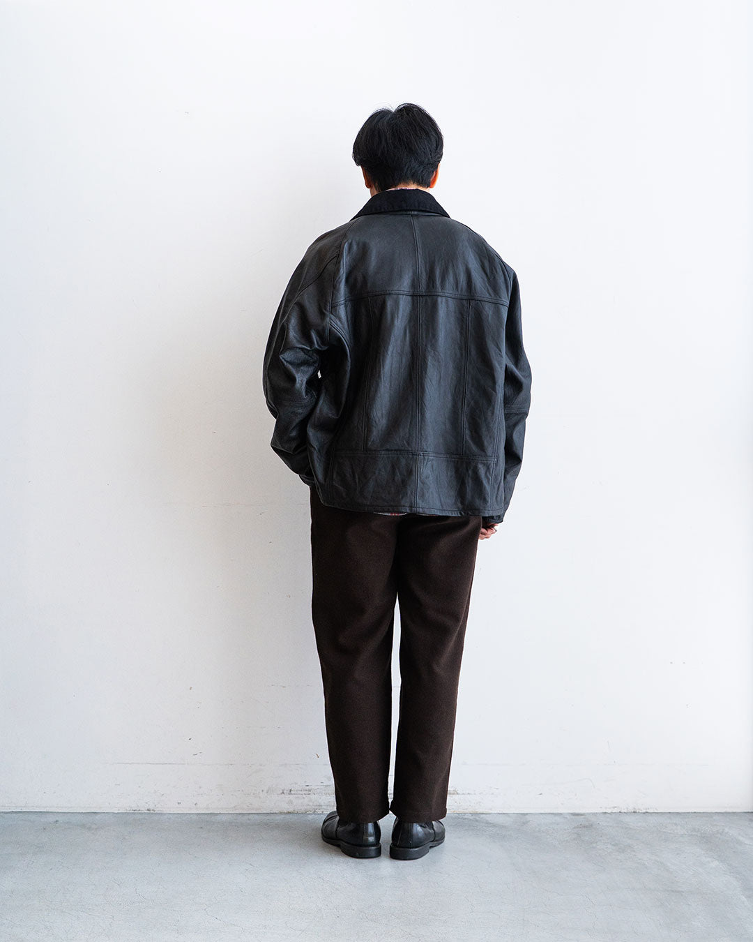 【YOUSED】Leather Drivers Jacket "Euro Leather"