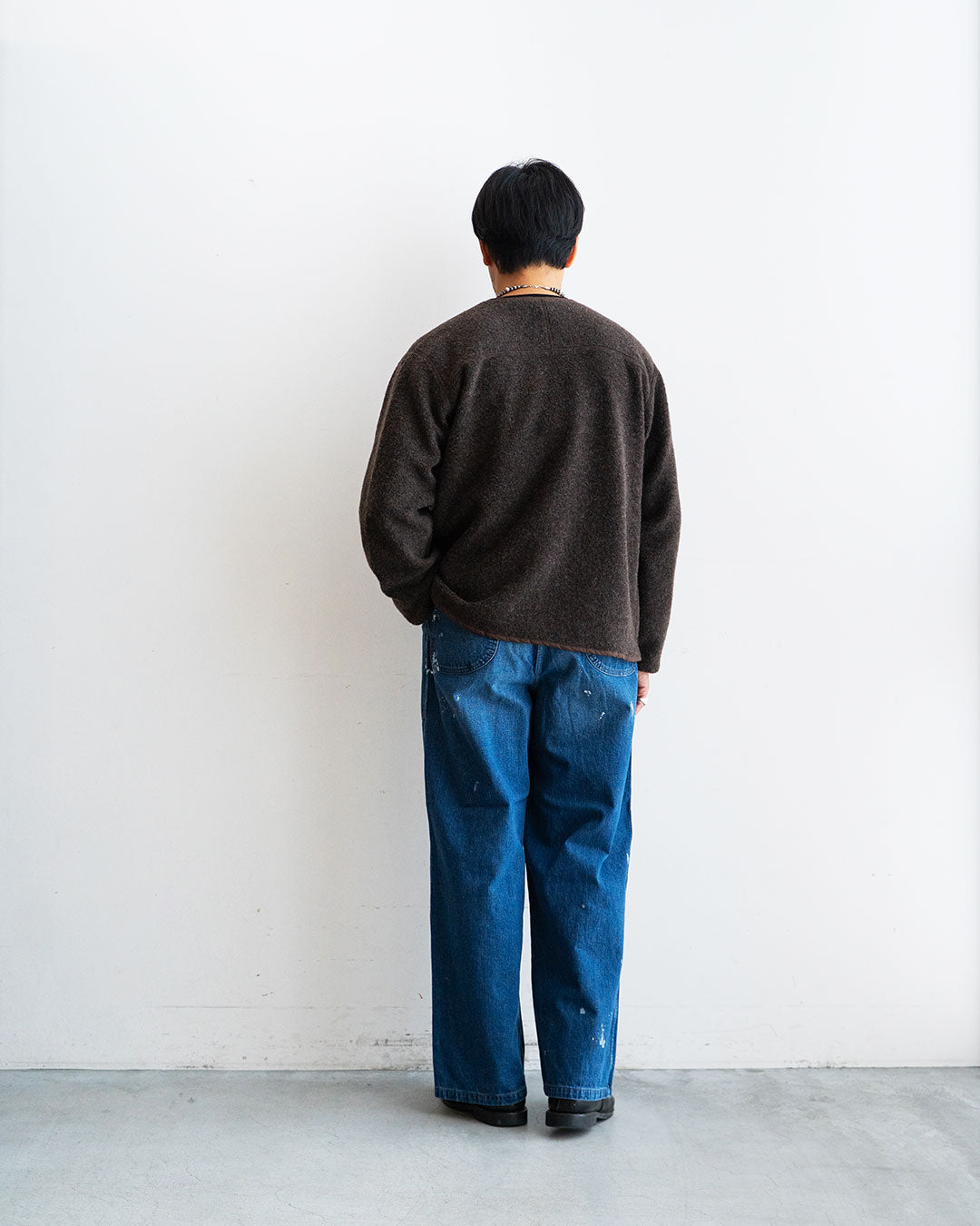 着用モデル 身長175cm　体重69kg / 着用サイズ  M / カラー  Dk Brown
