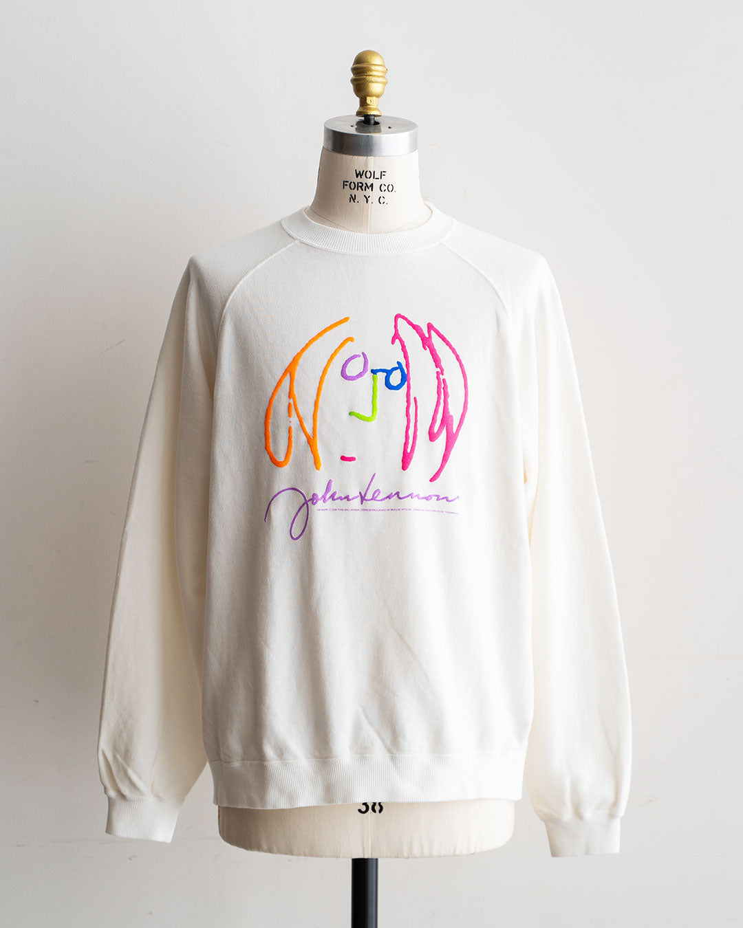 【John Lennon×free rage×FORT】ART Raglan Crew Sweat