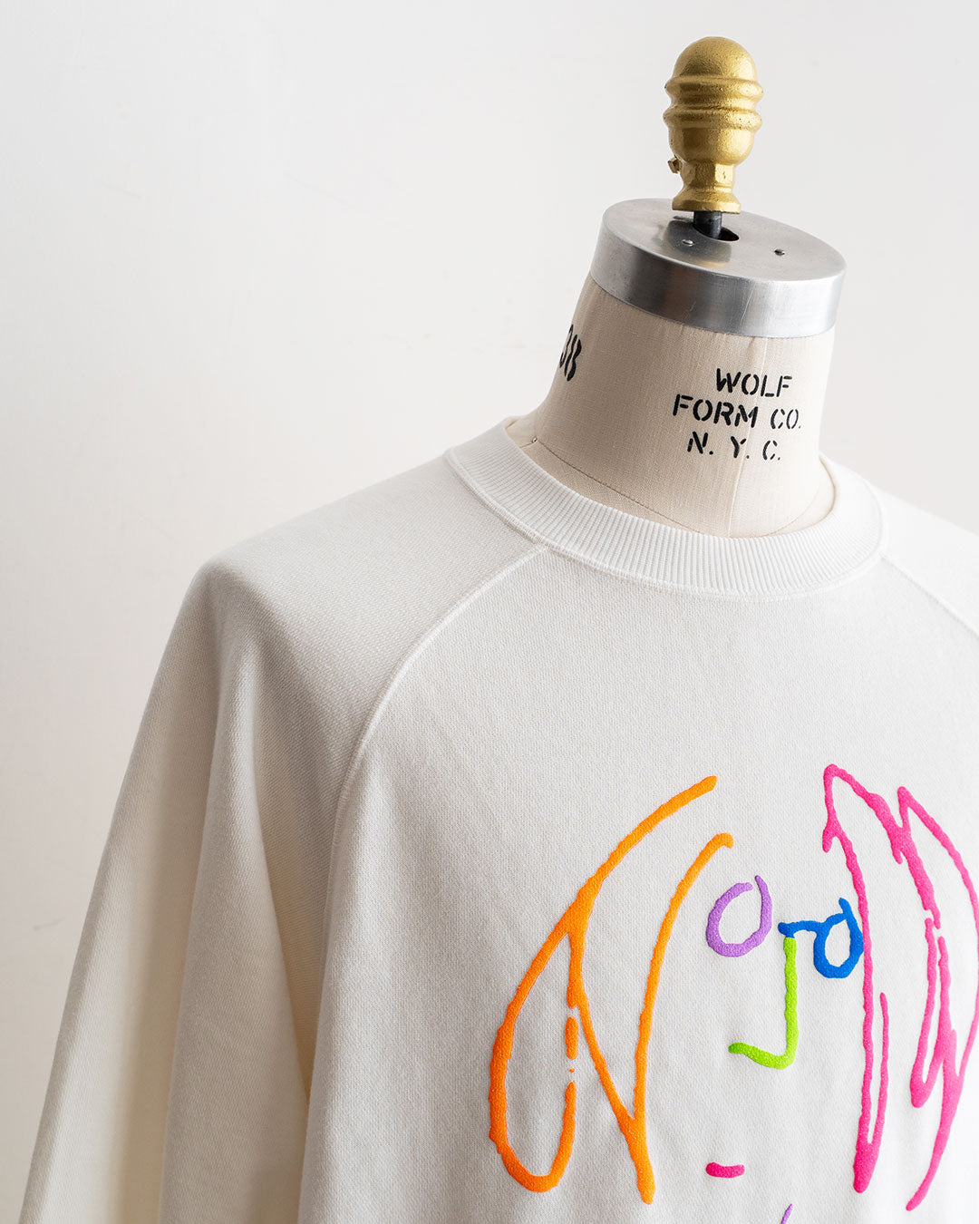 【John Lennon×free rage×FORT】ART Raglan Crew Sweat
