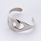【VINTAGE】70-80s Mexican Silver Modern Art Bangle