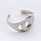 【VINTAGE】70-80s Mexican Silver Modern Art Bangle
