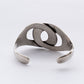 【VINTAGE】70-80s Mexican Silver Modern Art Bangle