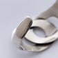 【VINTAGE】70-80s Mexican Silver Modern Art Bangle
