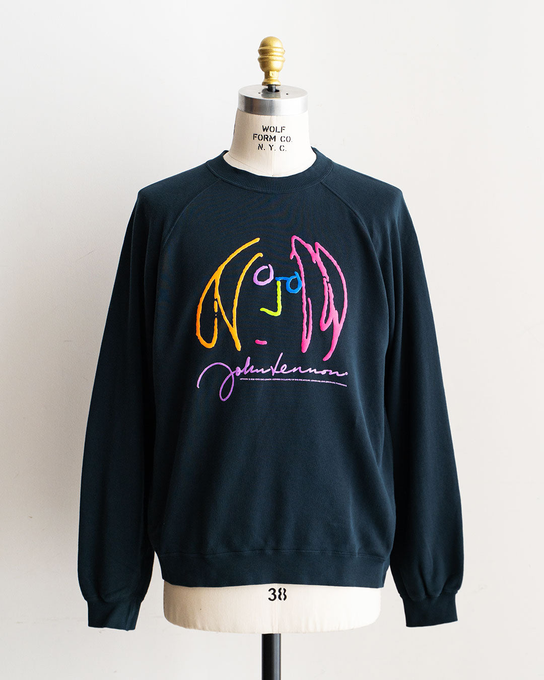 【John Lennon×free rage×FORT】ART Raglan Crew Sweat