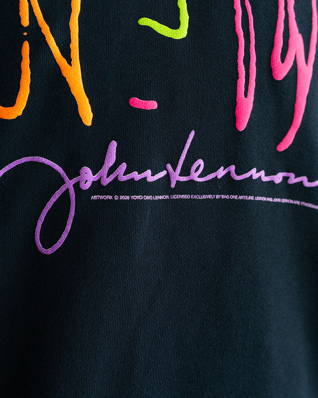 【John Lennon×free rage×FORT】ART Raglan Crew Sweat