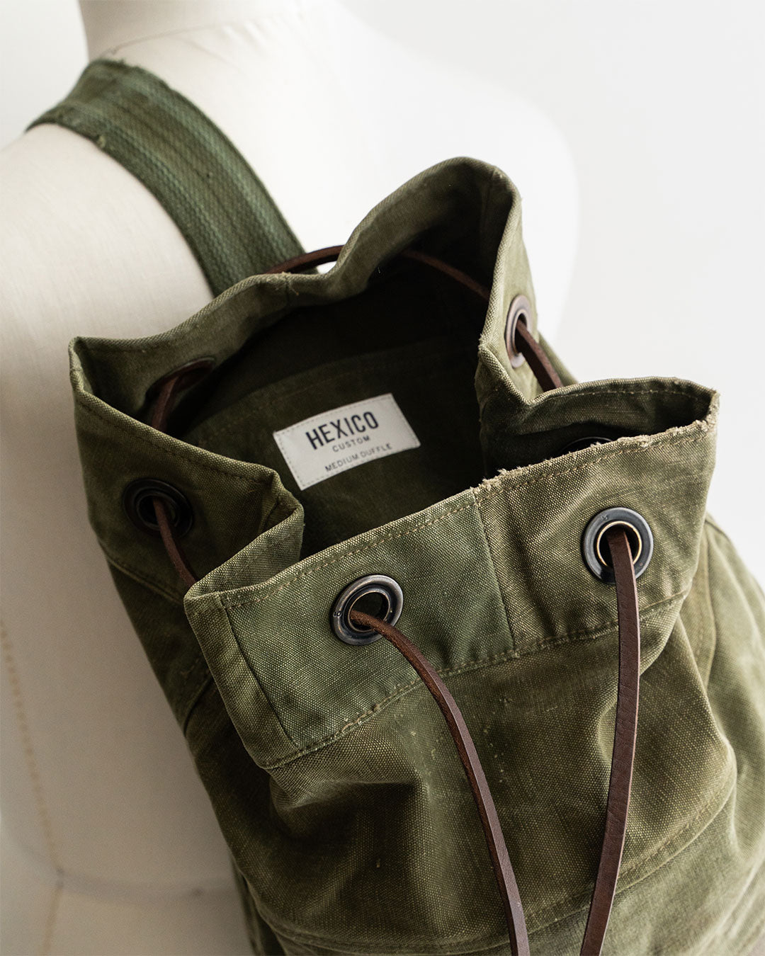 【HEXICO】Medium Duffle『60-70s US Army Duffle Bag Cotton』③