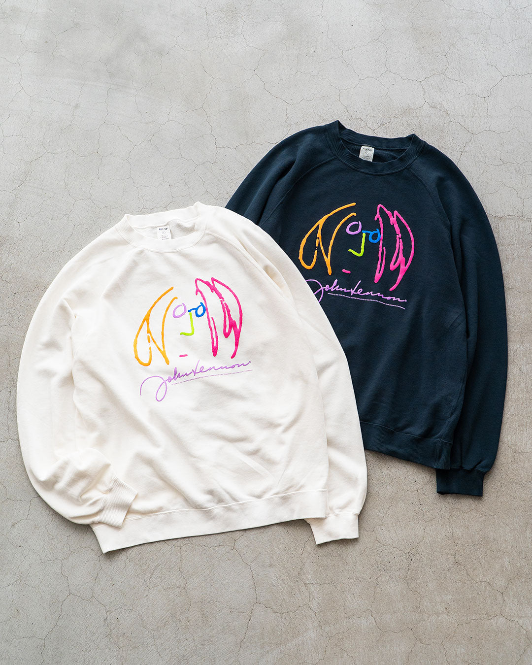 【John Lennon×free rage×FORT】ART Raglan Crew Sweat