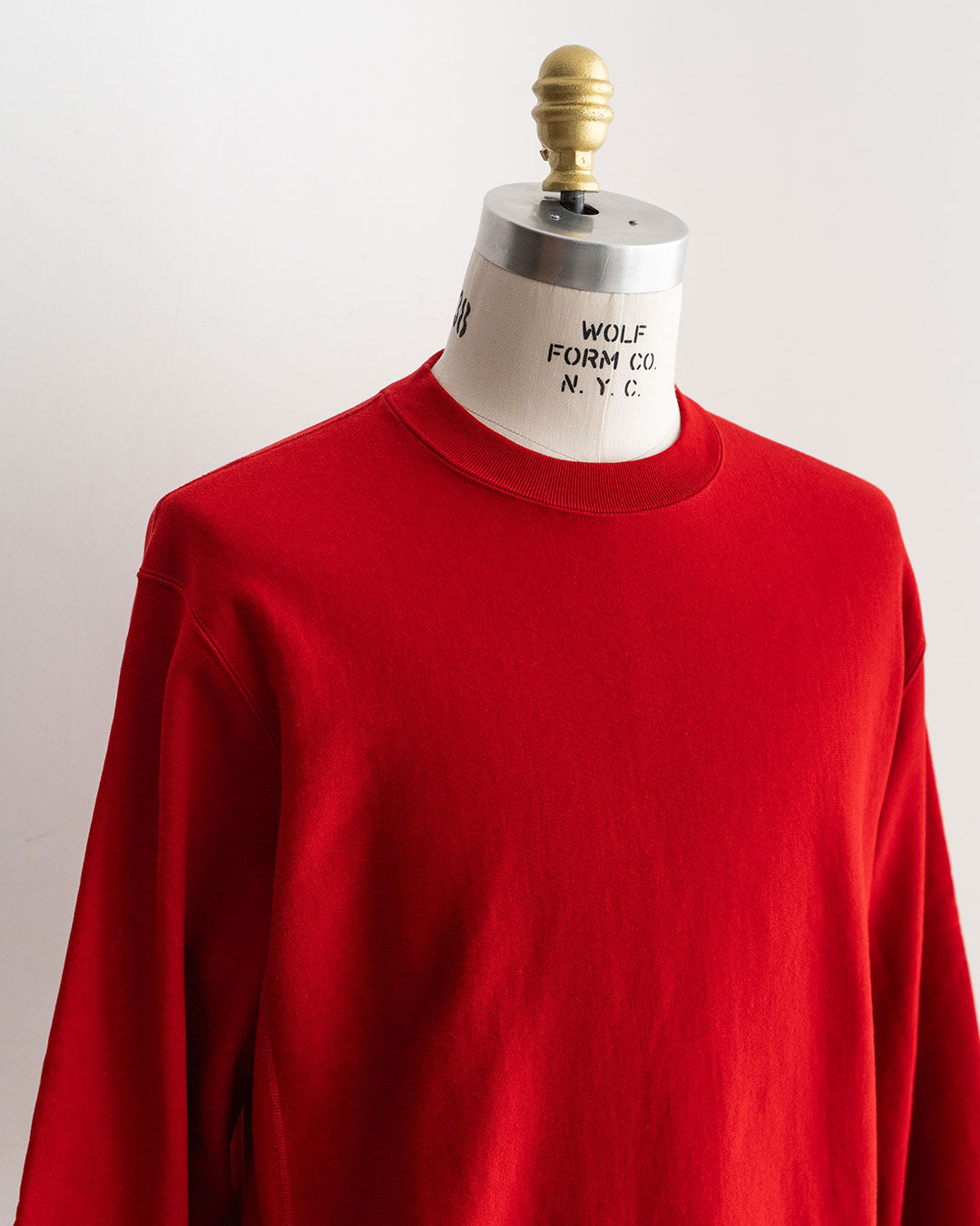 【Blurhms Rootstock】Soft&Hard Sweat Crew-neck P/O