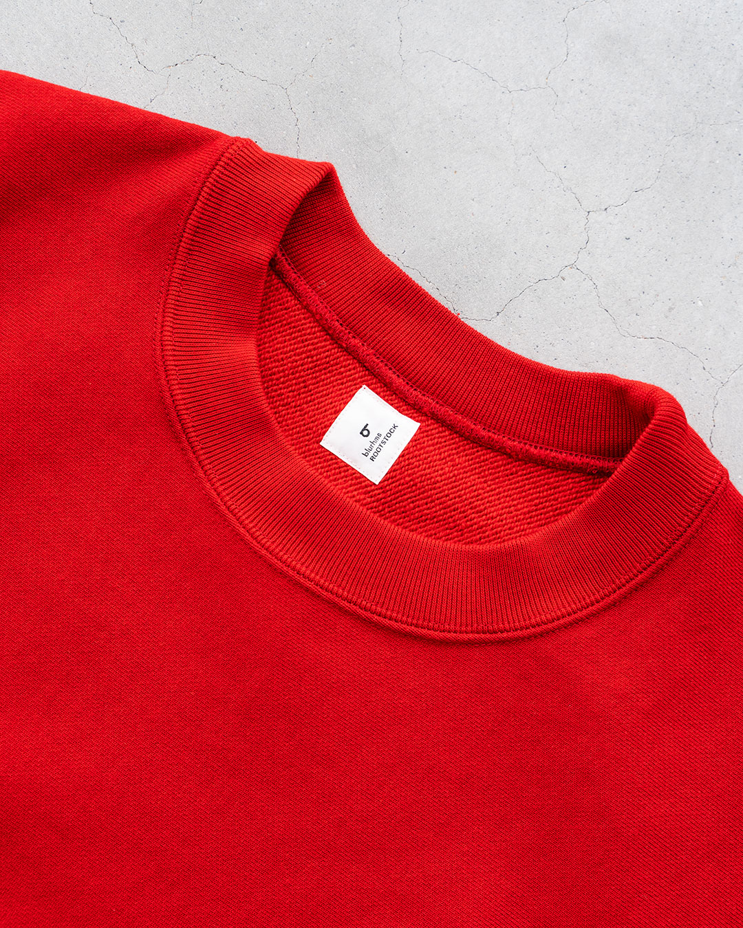 【Blurhms Rootstock】Soft&Hard Sweat Crew-neck P/O