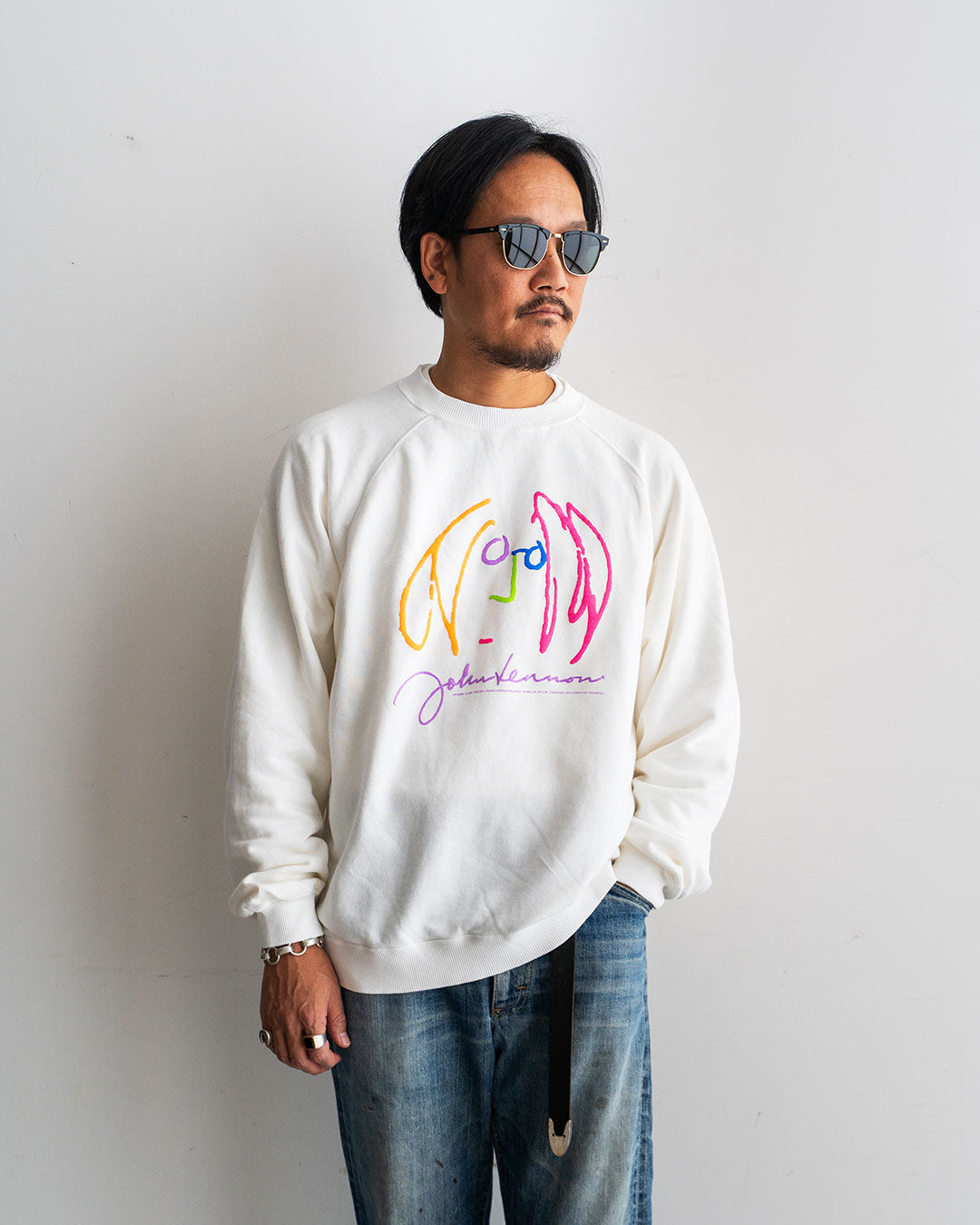 着用モデル 身長175cm　体重69kg
着用サイズ   L  / カラー White