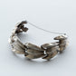 【VINTAGE】40-50s Vintage Mexican Silver Wide Bracelet "PARISINA"