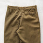 【DEADSTOCK】60s French Military Side Line Wool Trousers