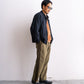 【DEADSTOCK】60s French Military Side Line Wool Trousers