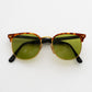 【VINTAGE】80s Browline glasses ”Made In Italy"