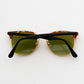 【VINTAGE】80s Browline glasses ”Made In Italy"