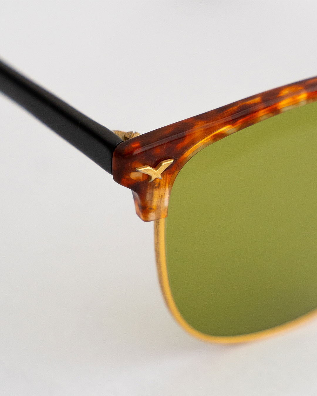 【VINTAGE】80s Browline glasses ”Made In Italy"