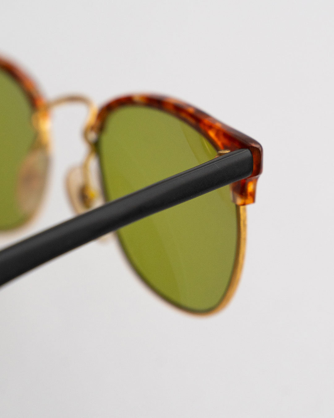 【VINTAGE】80s Browline glasses ”Made In Italy"