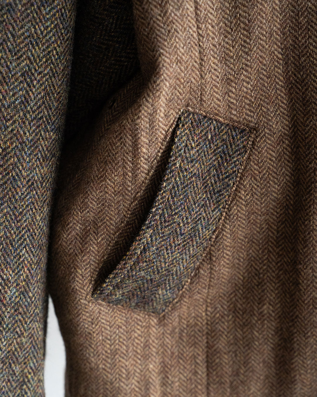 【Yoused】Old Harris Tweed Remake Jacket『Size1』①