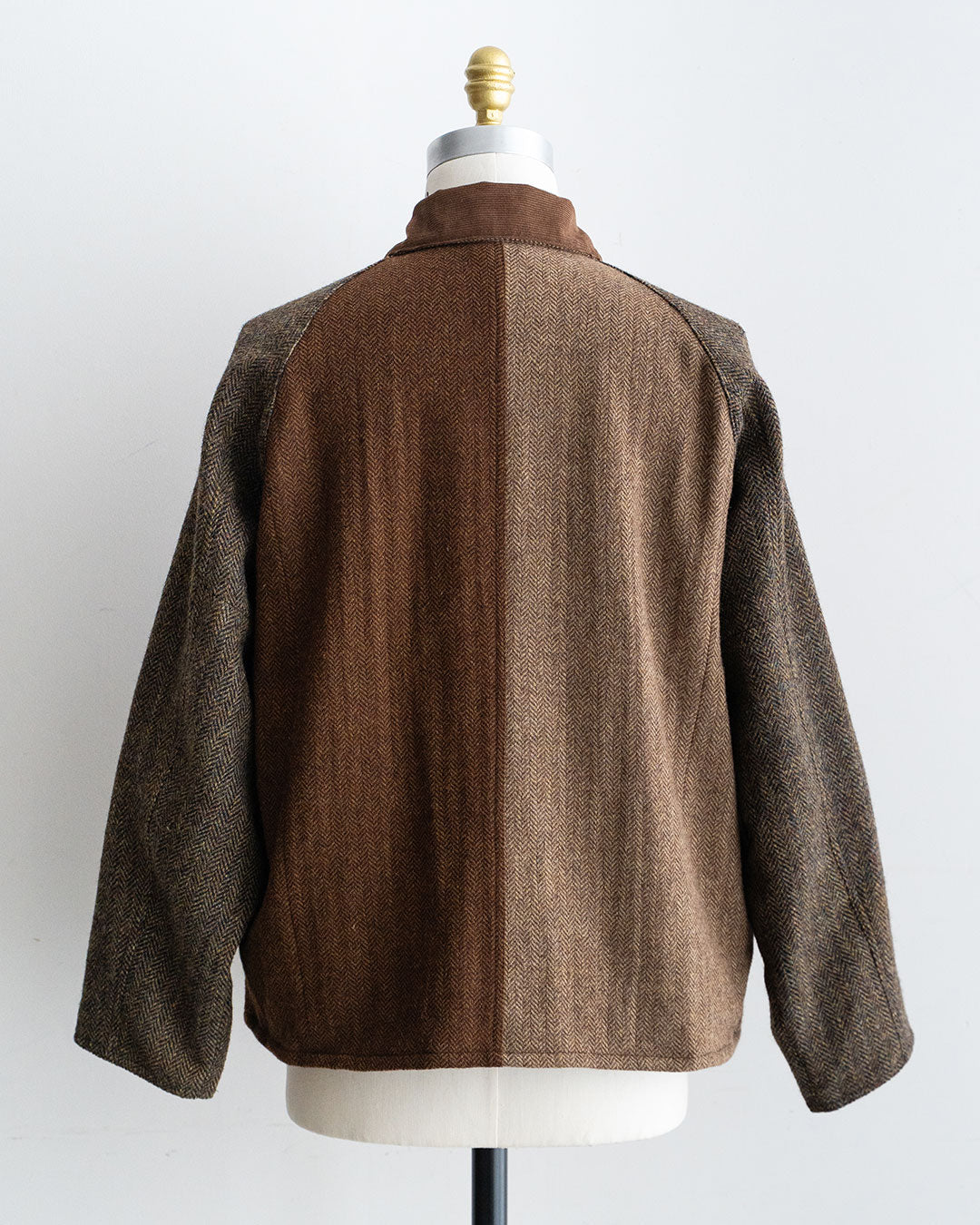 【Yoused】Old Harris Tweed Remake Jacket『Size1』①