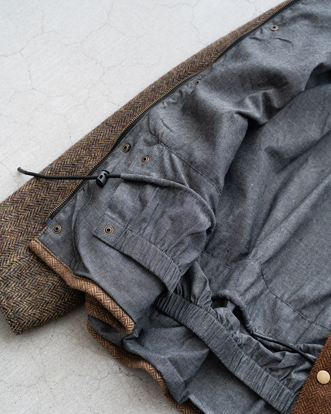 【Yoused】Old Harris Tweed Remake Jacket『Size1』①