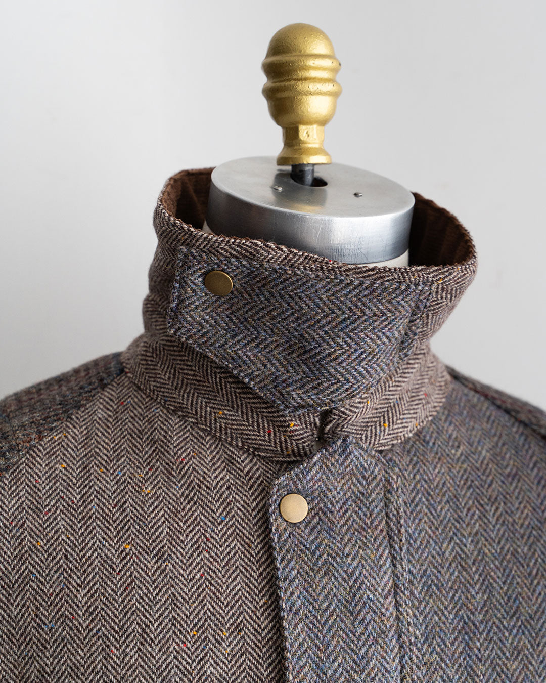 【Yoused】Old Harris Tweed Remake Jacket『Size2』②
