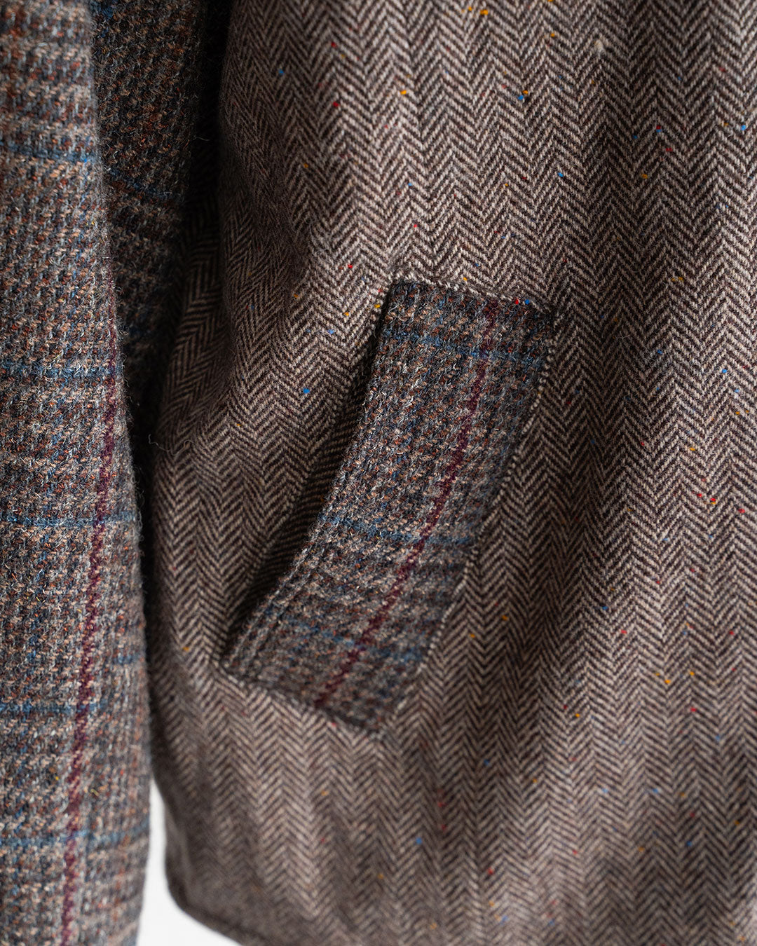 【Yoused】Old Harris Tweed Remake Jacket『Size2』②