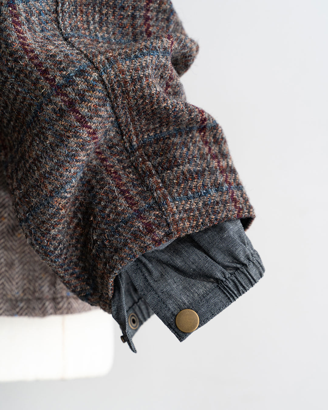 【Yoused】Old Harris Tweed Remake Jacket『Size2』②