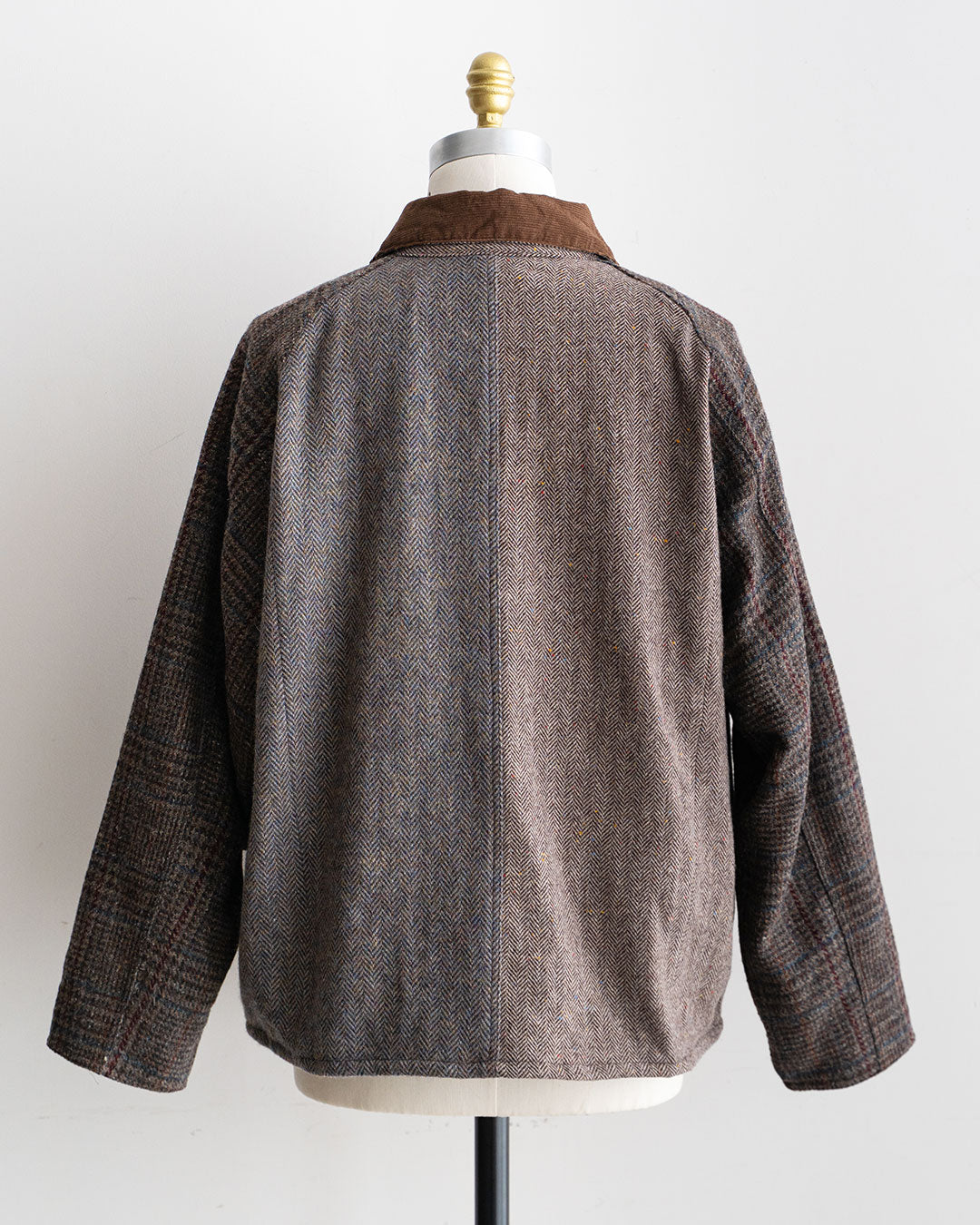 【Yoused】Old Harris Tweed Remake Jacket『Size2』②