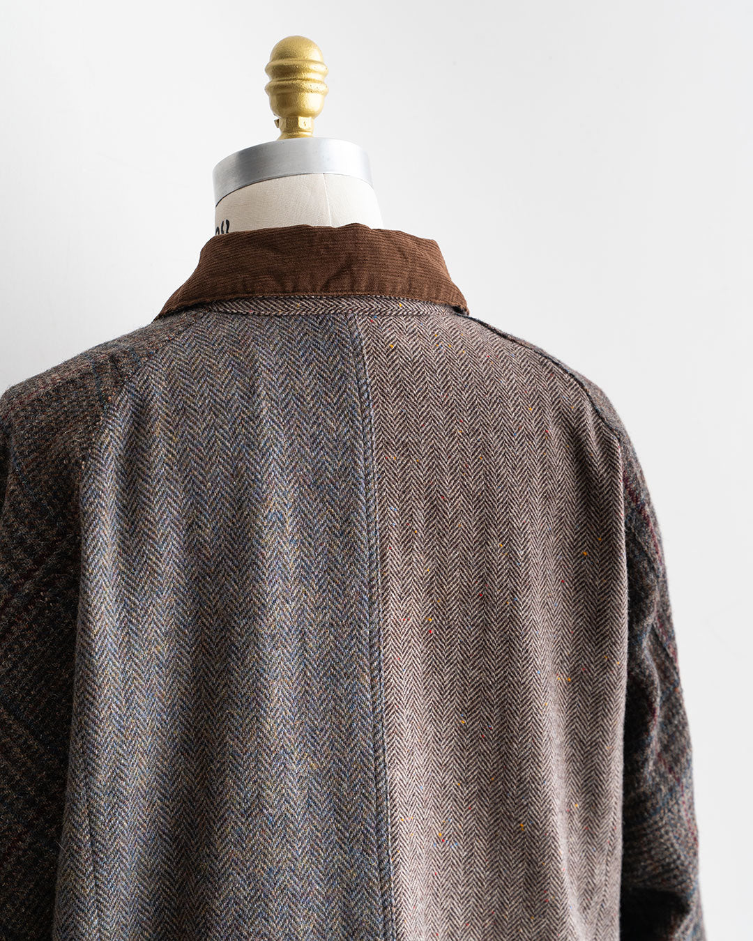 【Yoused】Old Harris Tweed Remake Jacket『Size2』②
