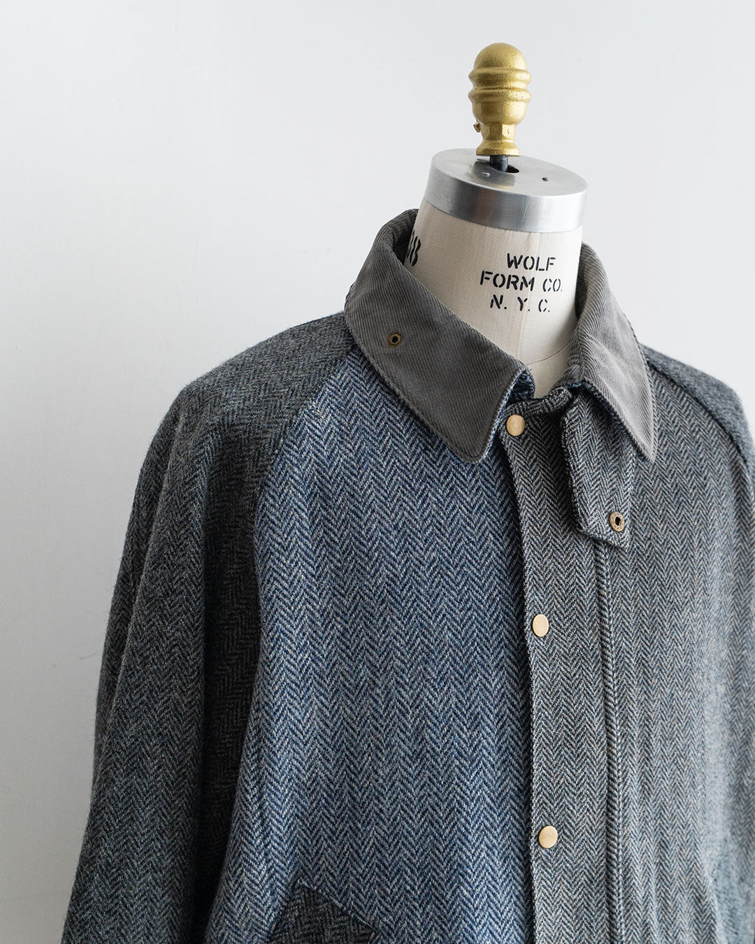 【Yoused】Old Harris Tweed Remake Jacket『Size1』③