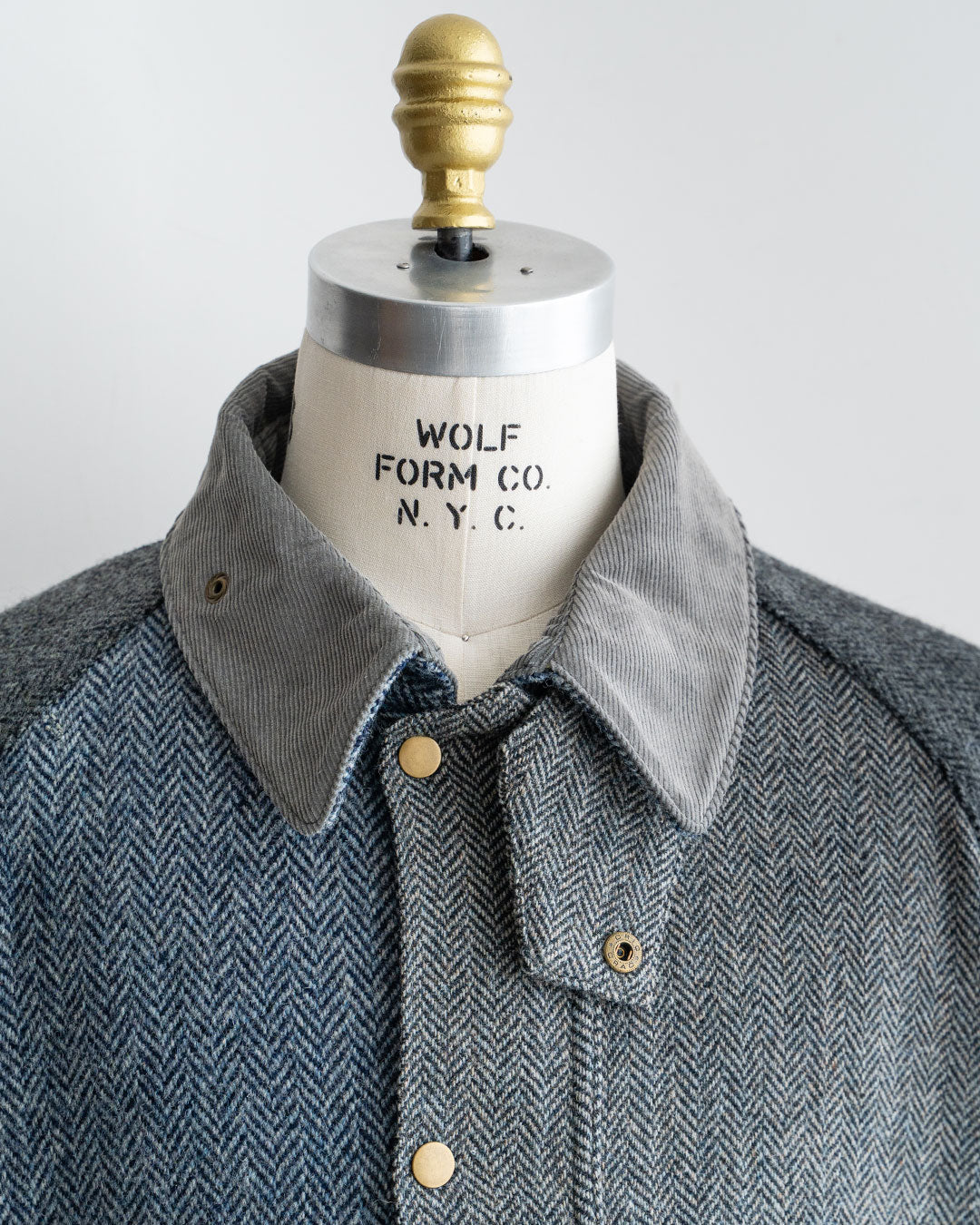 【Yoused】Old Harris Tweed Remake Jacket『Size1』③