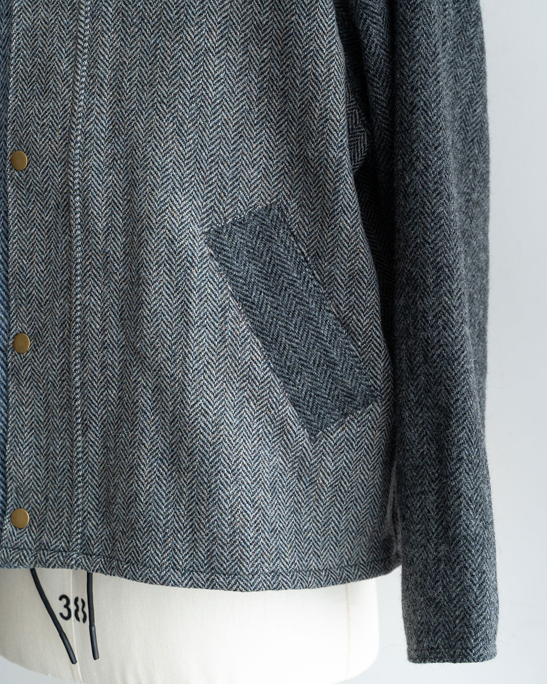 【Yoused】Old Harris Tweed Remake Jacket『Size1』③