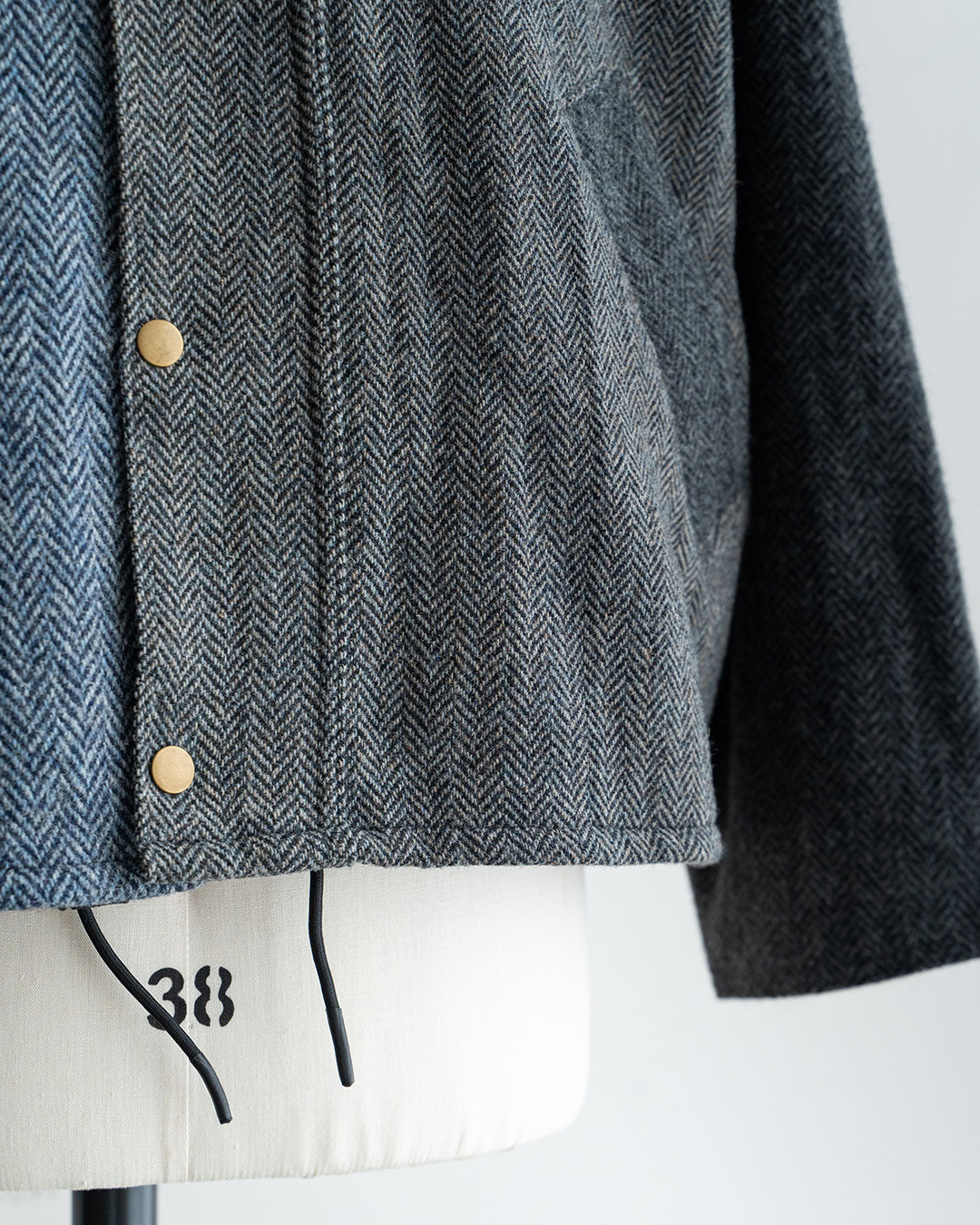 【Yoused】Old Harris Tweed Remake Jacket『Size1』③