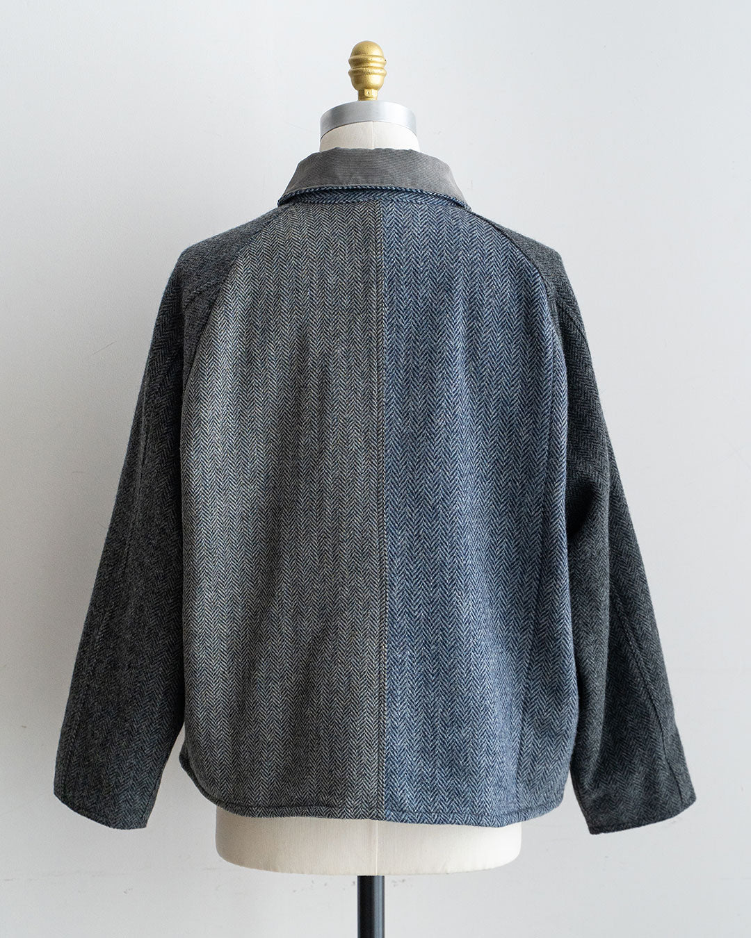 【Yoused】Old Harris Tweed Remake Jacket『Size1』③