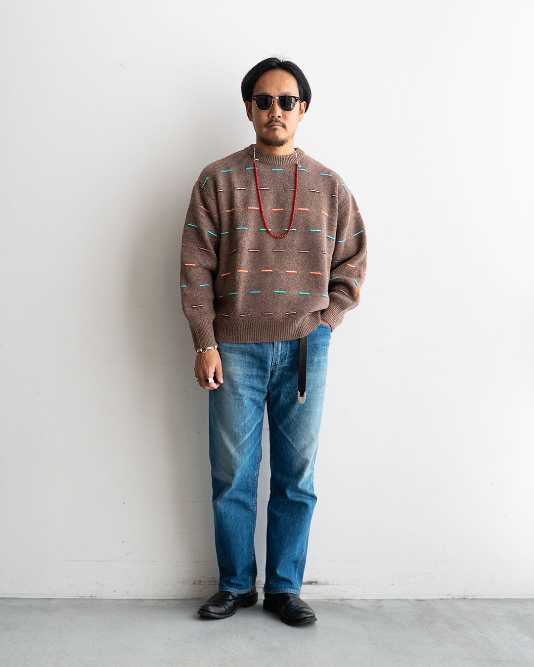 着用モデル 身長175cm　体重69kg / 着用サイズ   M / カラー BEIGE