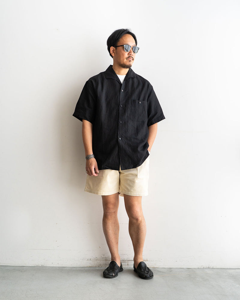 着用モデル 身長175cm　体重69kg サイズ着用 M COLOR Black