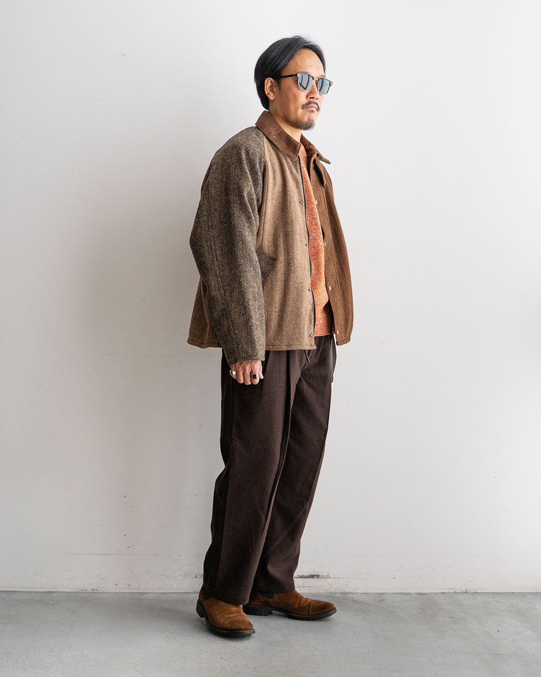 着用モデル 身長175cm　体重69kg   着用サイズ 1 『①着用』
