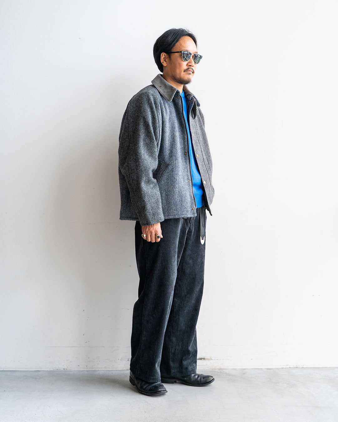 着用モデル 身長175cm　体重69kg / 着用サイズ   1  / カラー  GRAY