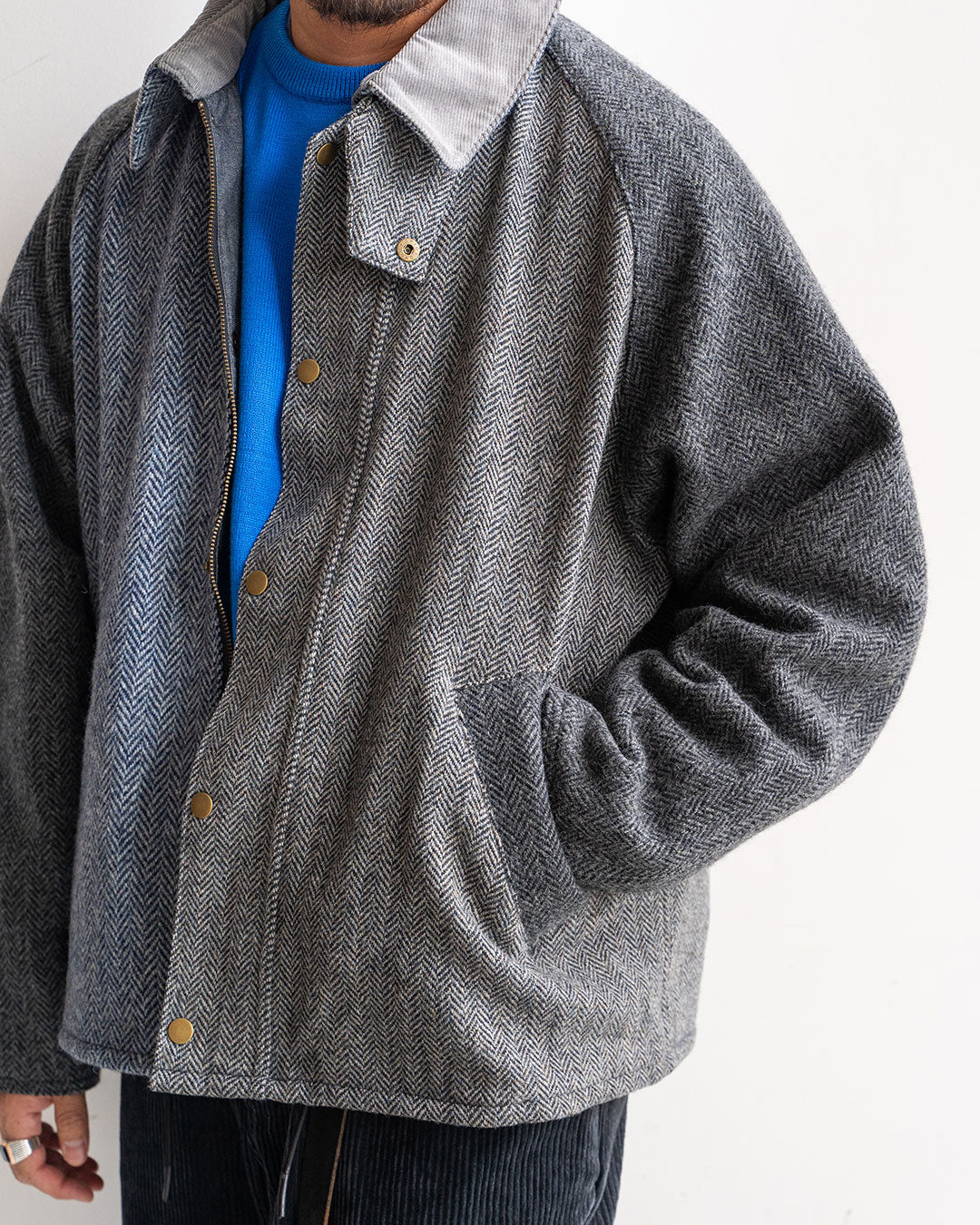 着用モデル 身長175cm　体重69kg / 着用サイズ   1  / カラー  GRAY