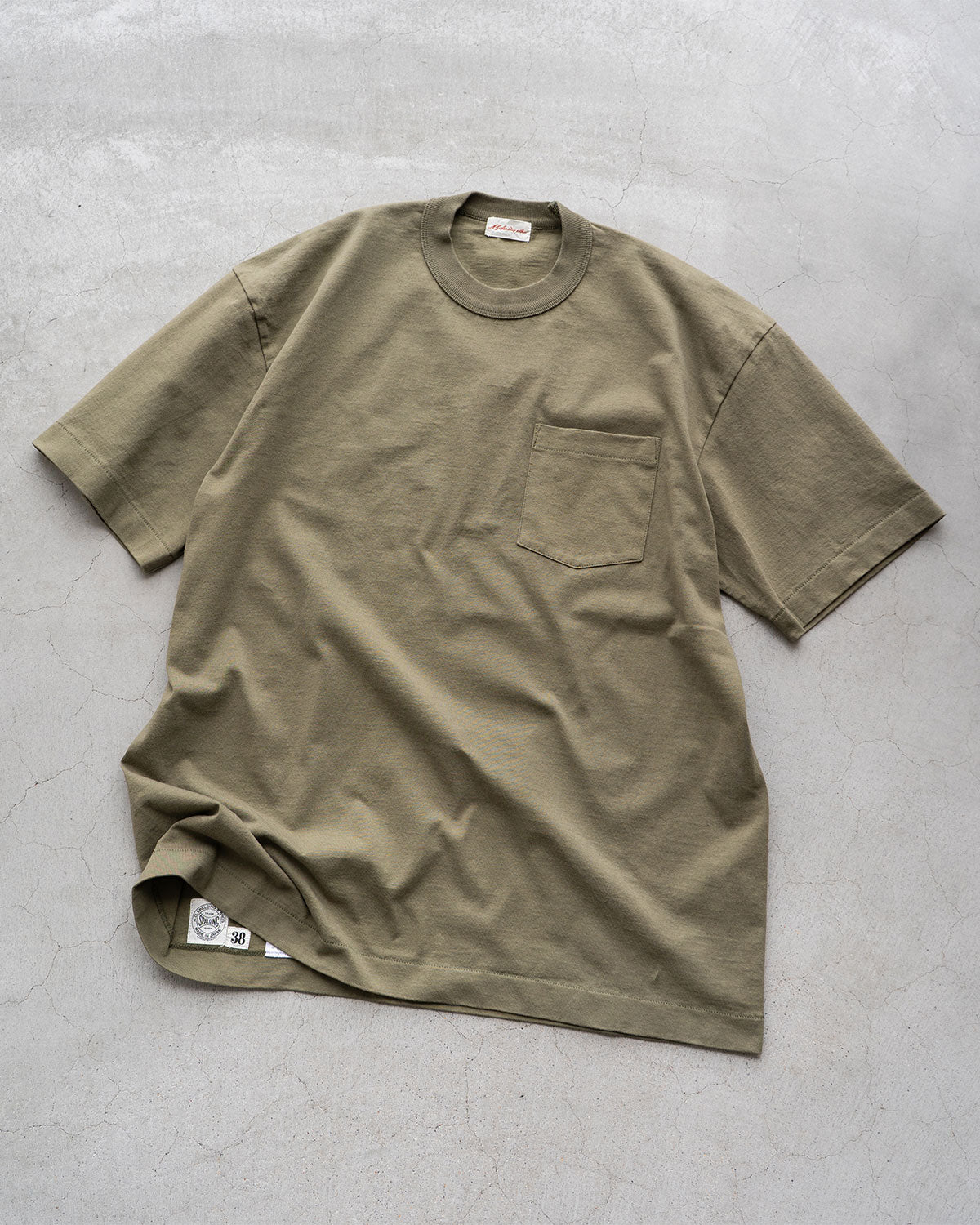 【A.G.SPALDING&BROS】Pocket Tee “USA Cotton heavy Weight”